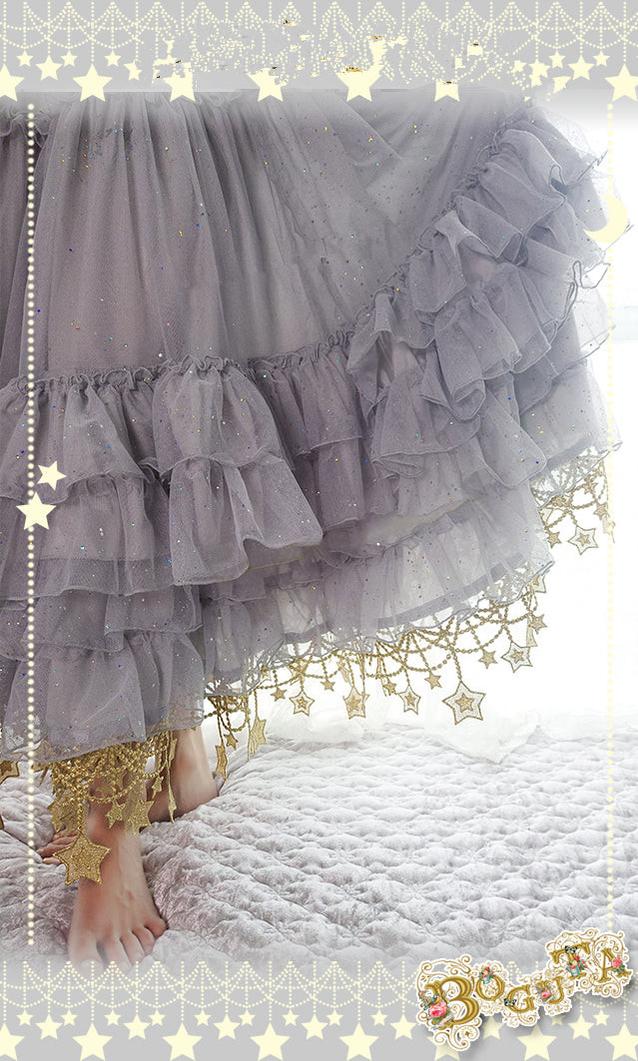 Boguta - Starry Night - 60/70/80cm A-line Lolita Petticoat