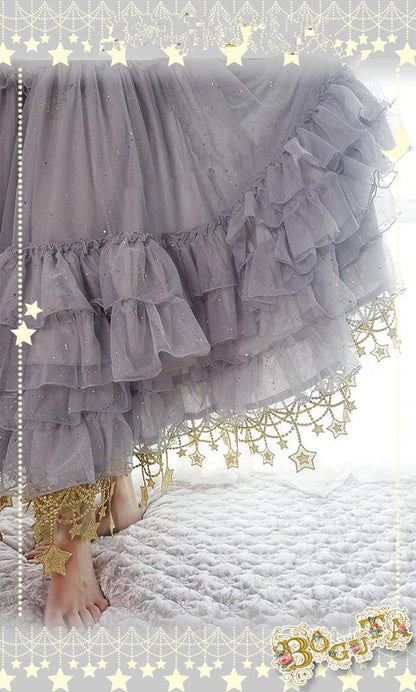 Boguta - Starry Night - 60/70/80cm A-line Lolita Petticoat