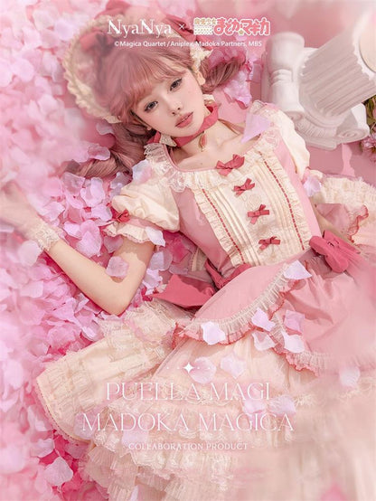 NyaNya - IP Collab Dreamy Memories Themed Lolita OP Dress