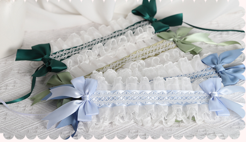 Their Past Decorations - Sweet Lolita Cat Ear Hairband