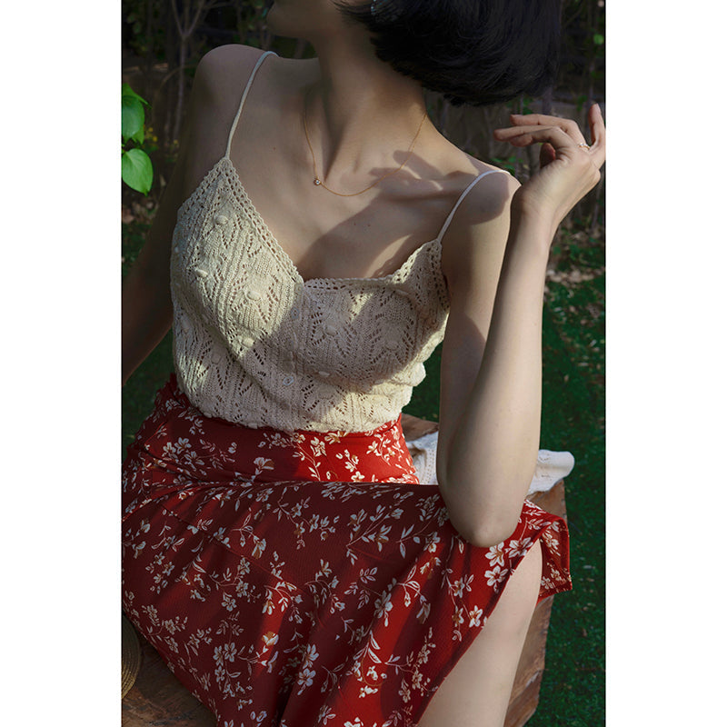 summer knit camisole