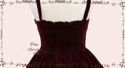 Tiny Garden - Garden Dance 2.0 - Elegant Lolita JSK Dress, Side Lace-Up