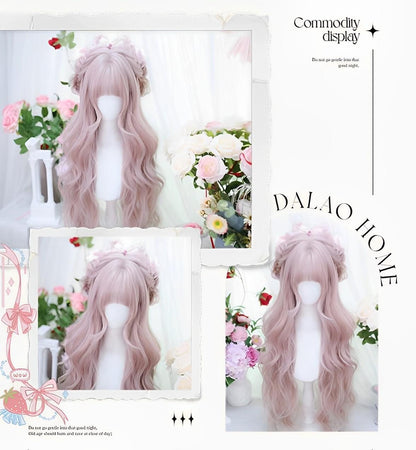 Dalao Home - Wen Wen - Natural Lolita Wigs Long Curly Hair