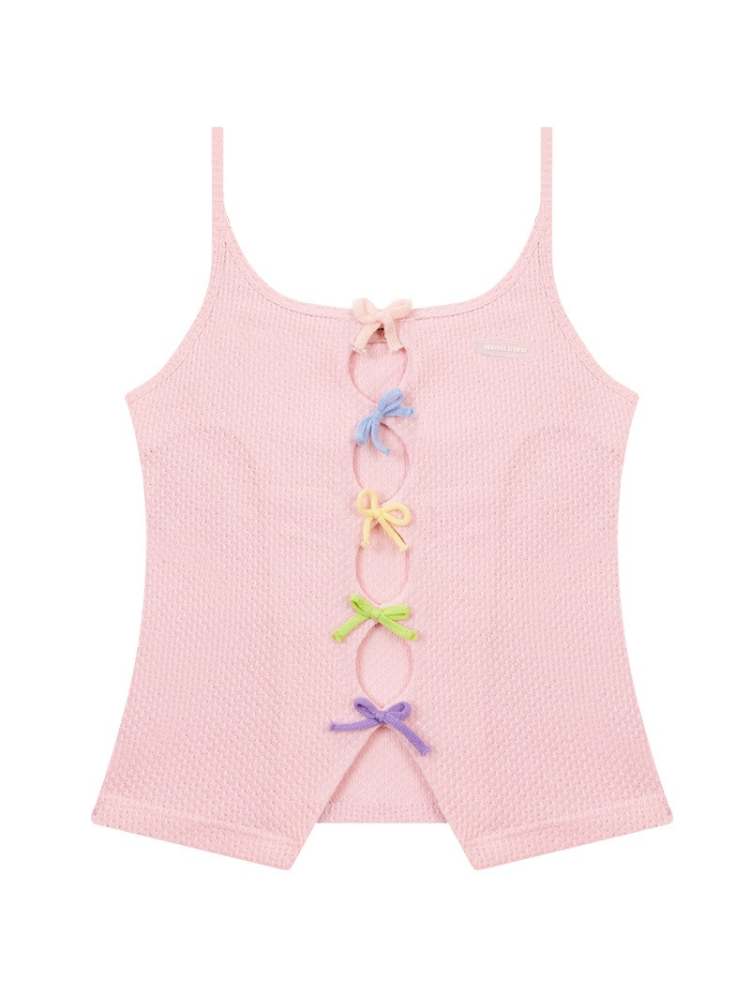 Colorful Ribbon Knit Camisole【s0000007135】