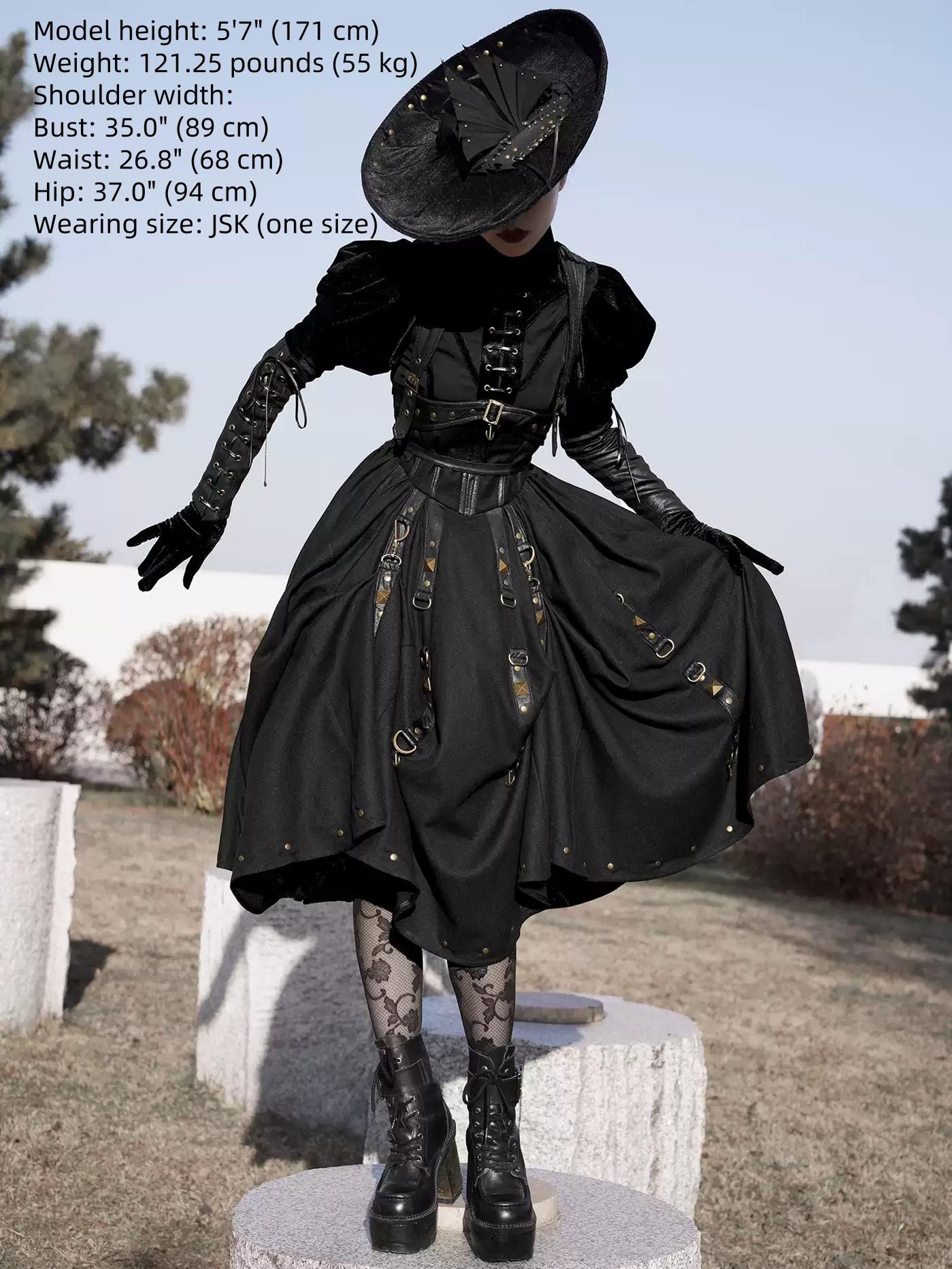 FOXTROT - Ghost Ship - Gothic Lolita Pirate JSK & Mutton Sleeves Blouse
