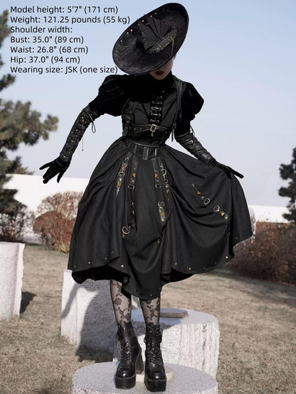FOXTROT - Ghost Ship - Gothic Lolita Pirate JSK & Mutton Sleeves Blouse
