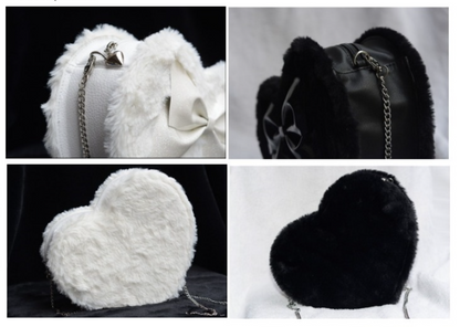Loris - Kawaii Lolita Plush Heart Bag
