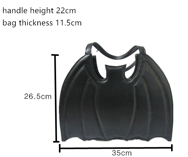 Loris - Punk Lolita Bat Handbag Gothic Lolita Bag