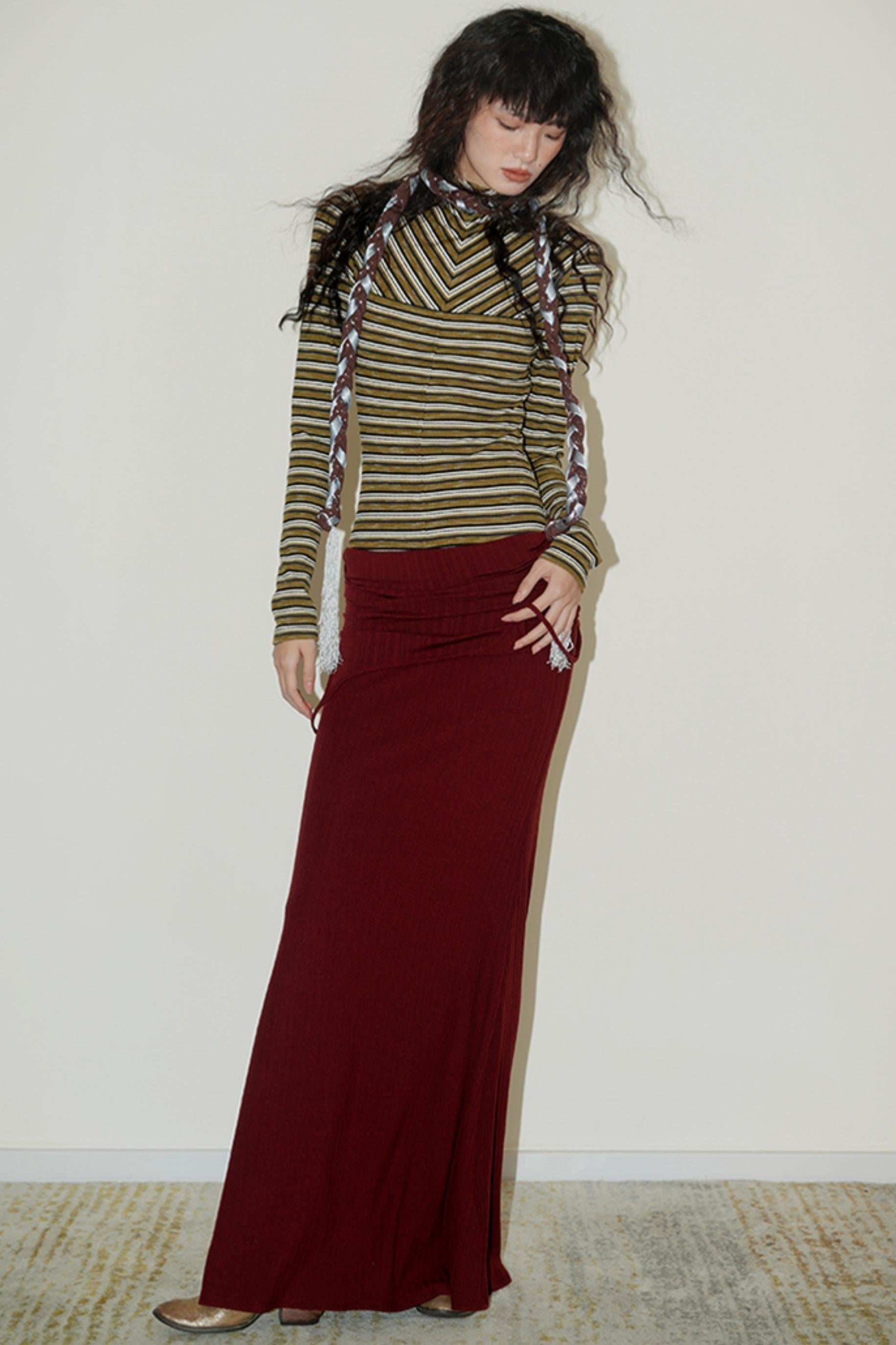 Vintage Multi-Way Striped Dress