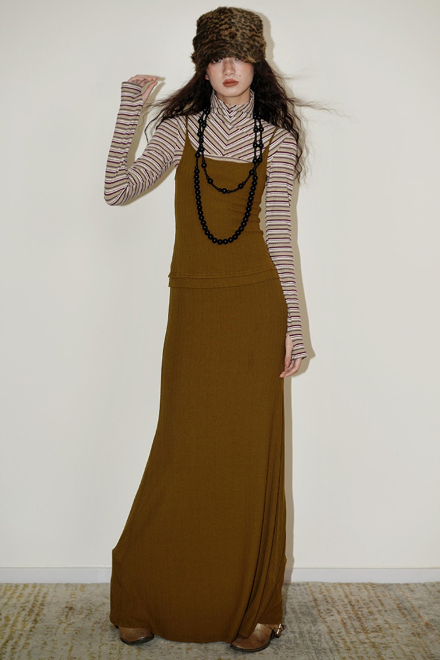 Vintage Multi-Way Striped Dress