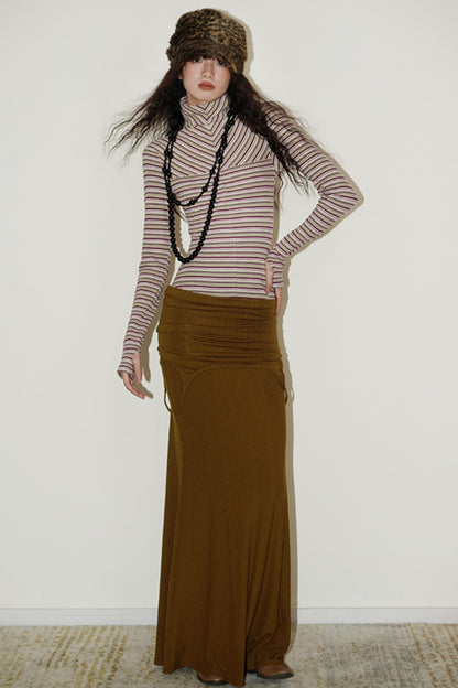 Vintage Multi-Way Striped Dress