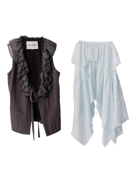 Boho Mint Tank & Skirt Set-Up