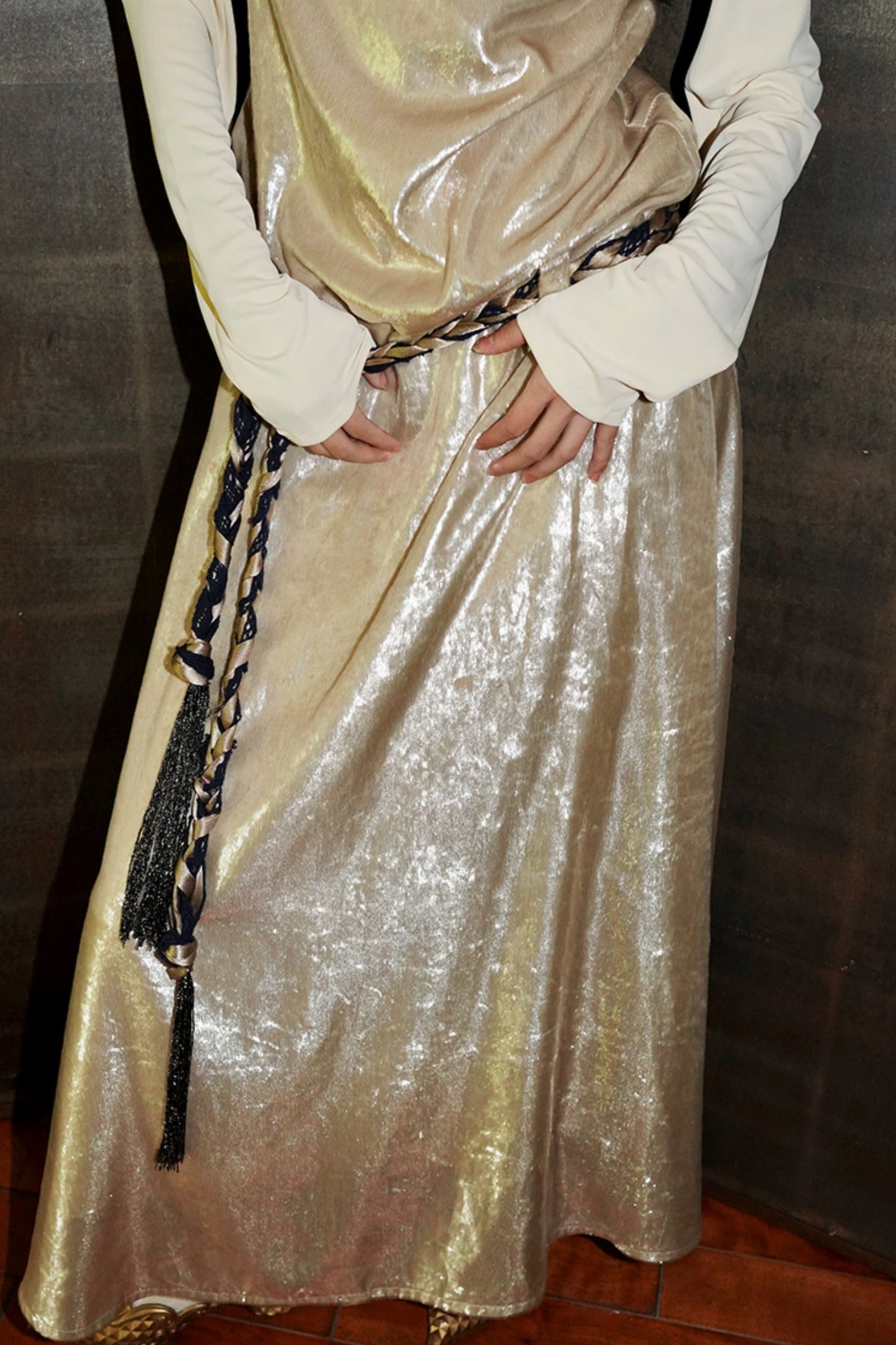 Loose Fit Silk Dress