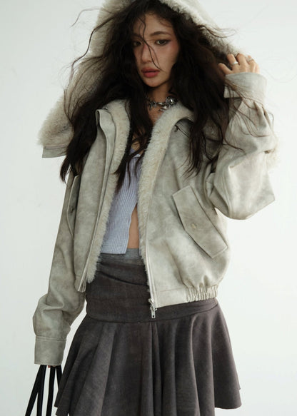 Vintage Ballet Multi-Wear Leather Jacket