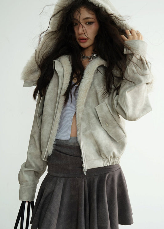 Vintage Ballet Multi-Wear Leather Jacket