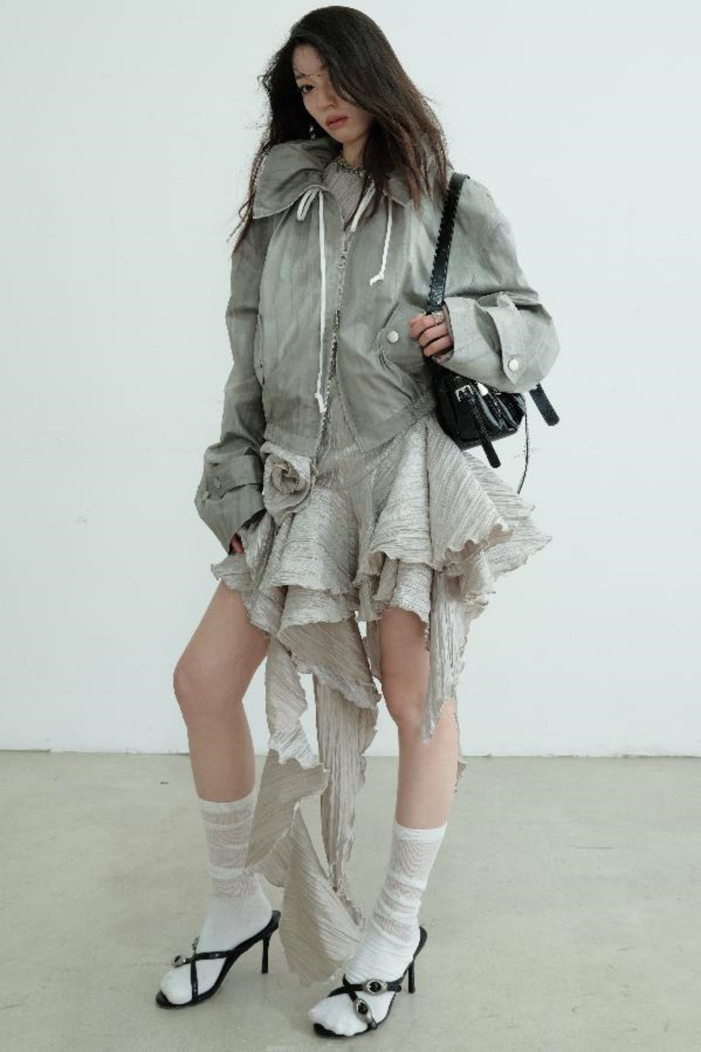 Vintage Ruffle Bloom Dress