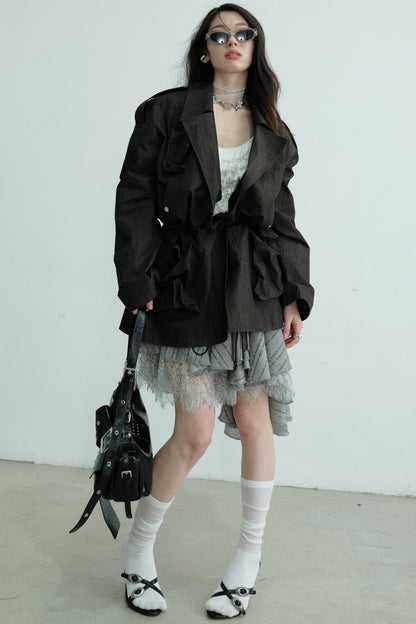 Cool Pocket Windbreaker Jacket