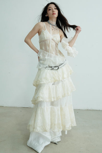 Vintage Fairy Halter Dress