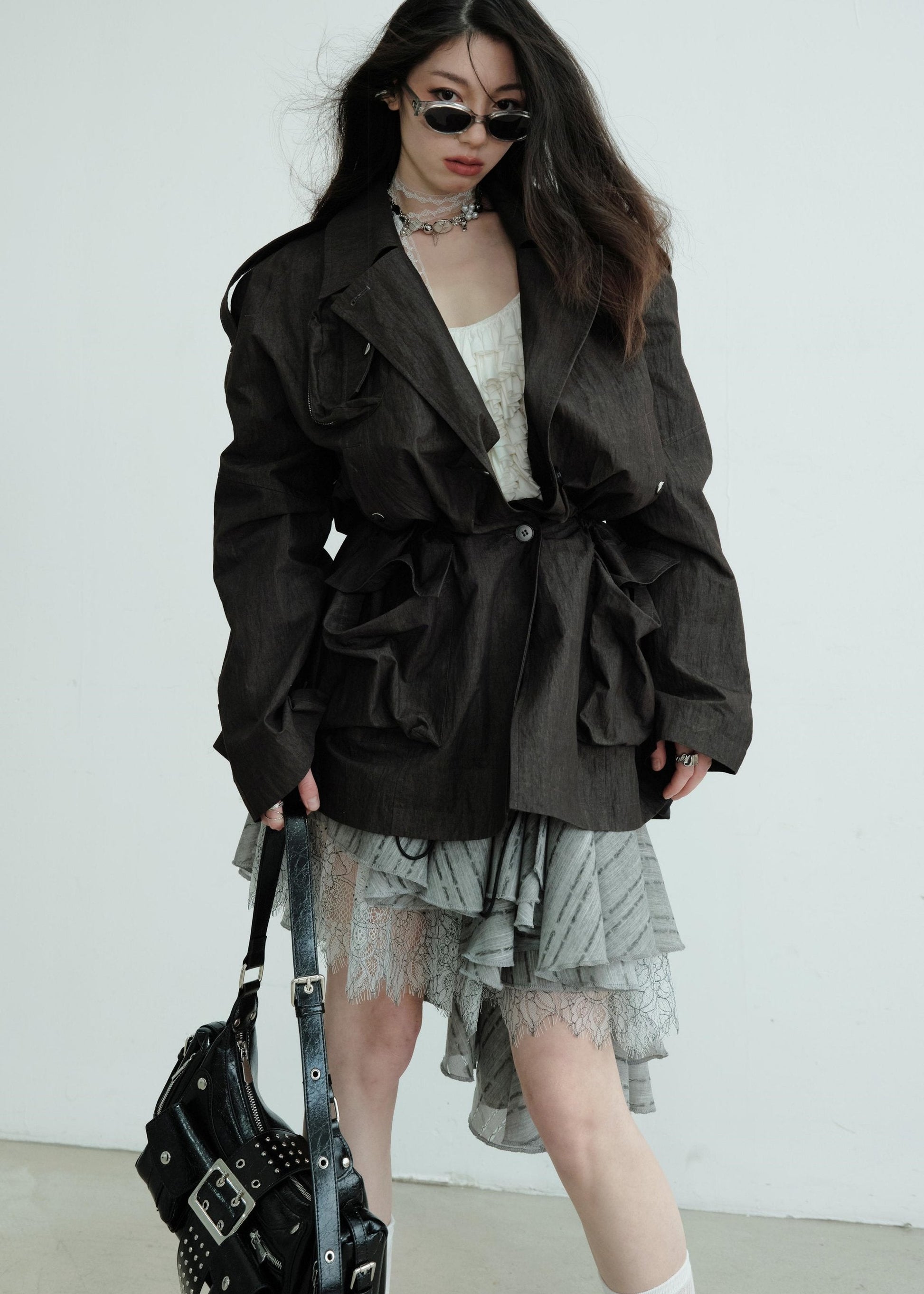 Cool Pocket Windbreaker Jacket