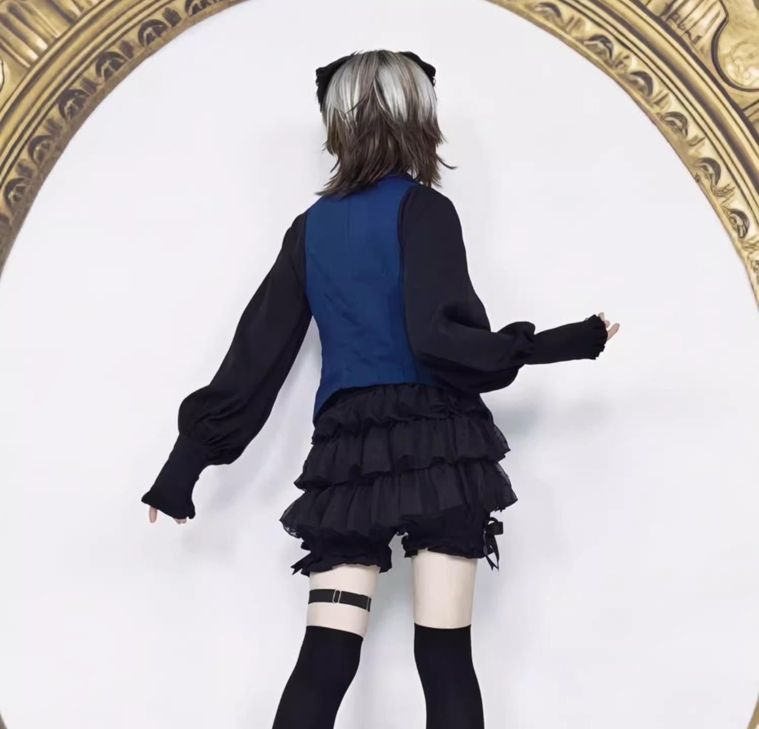 DMFS - Daily Lolita Bloomers Lace Cake Pants for Summer Wear