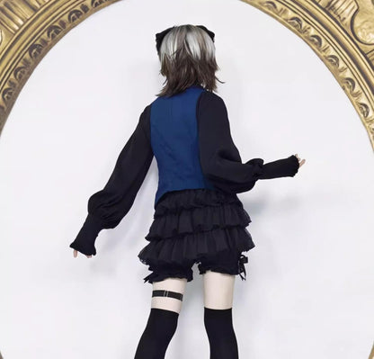 DMFS - Daily Lolita Bloomers Lace Cake Pants for Summer Wear