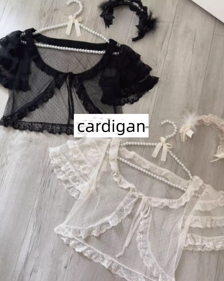 Original Design - Heart Flutter Love - Sweet Lolita Accessoriy Set and Inner Wear Multicolors