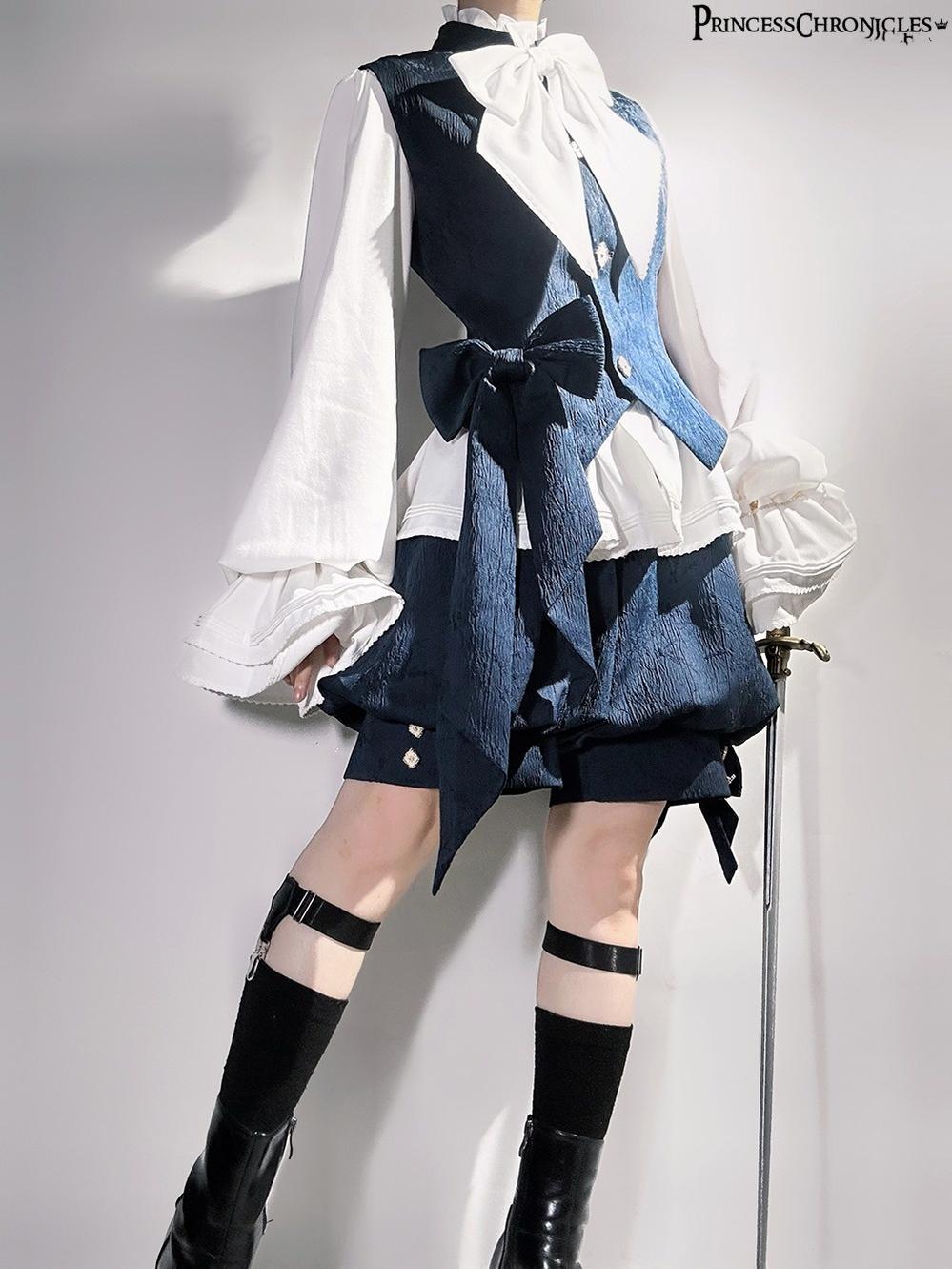 Princess Chronicles - Rabbit - Vintage Lolita Jacket Rabbit Ear Set Lolita Vest