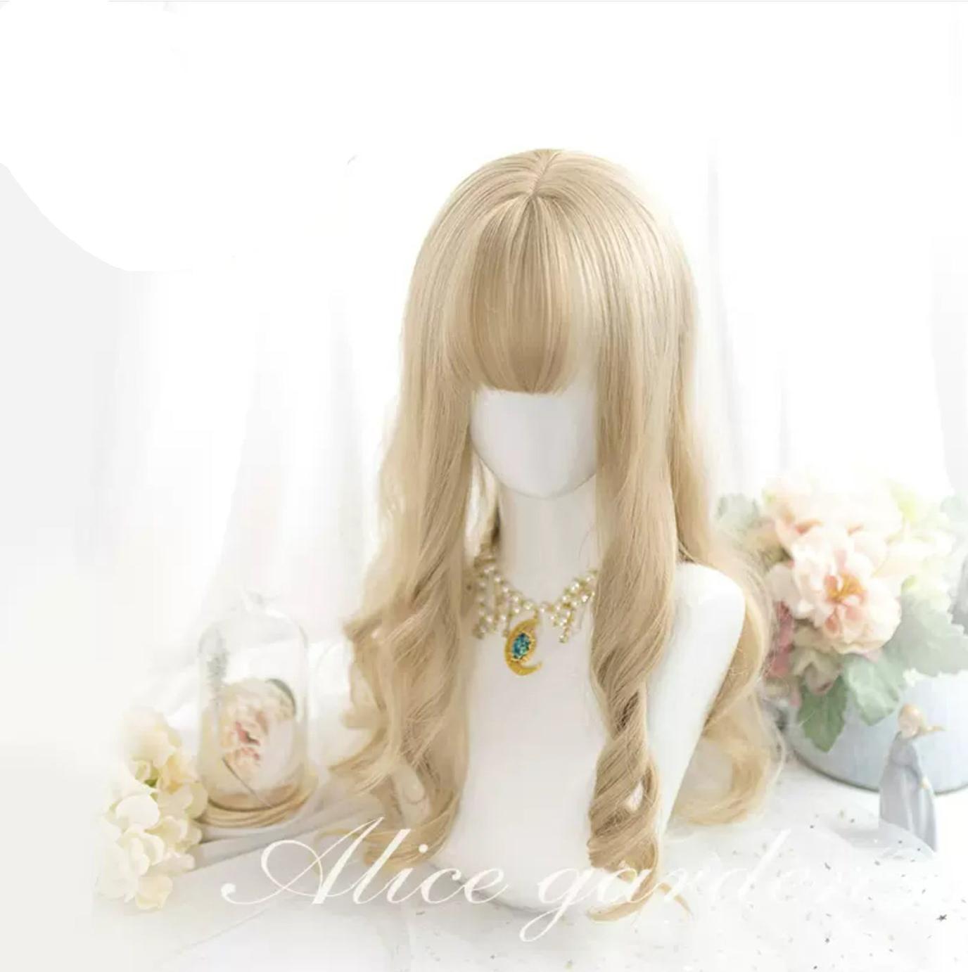 Alicegarden - Kawaii Casual Lolita Blonde Curly Wig