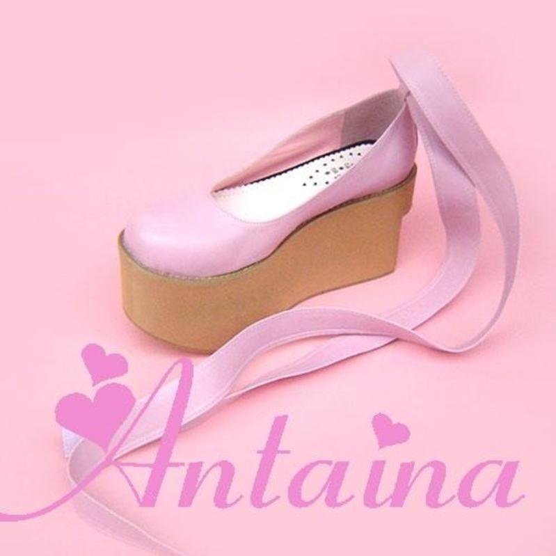 Antaina - Wedding Lolita Platform Shoes Bridal Shoes Multicolor