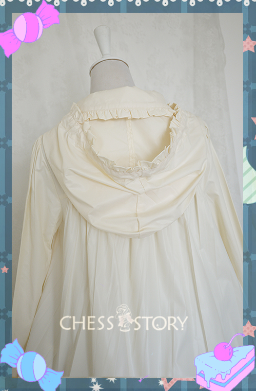 Chess Story - Sweet Rainbow - Elegant Lolita Raincoat Loose Windbreaker