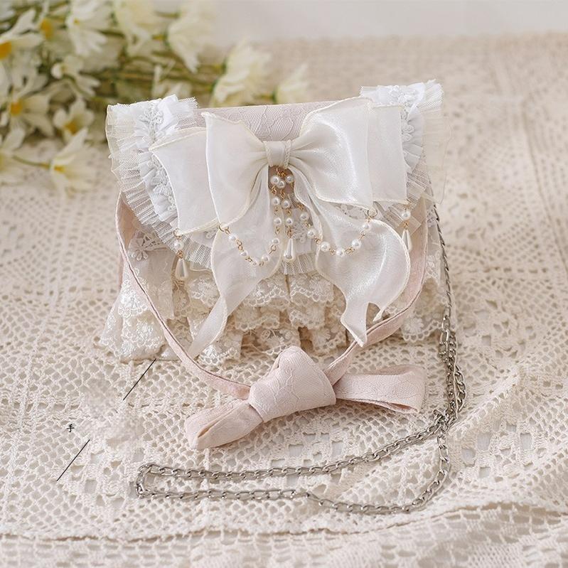 Xiaogui - Elegant Lolita Handbag Ivory Tea Party Lolita Bag
