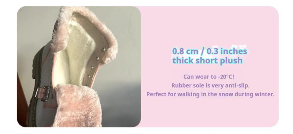 StarsCrwon - Sweet Lolita Shoes Winter Lolita Martin Boots