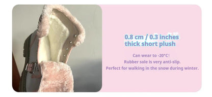 StarsCrwon - Sweet Lolita Shoes Winter Lolita Martin Boots