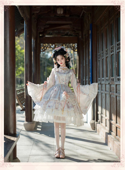 Bramble Rose - Exquisite Luo Shen - Qi Lolita OP Dress Chinese Style Lolita JSK
