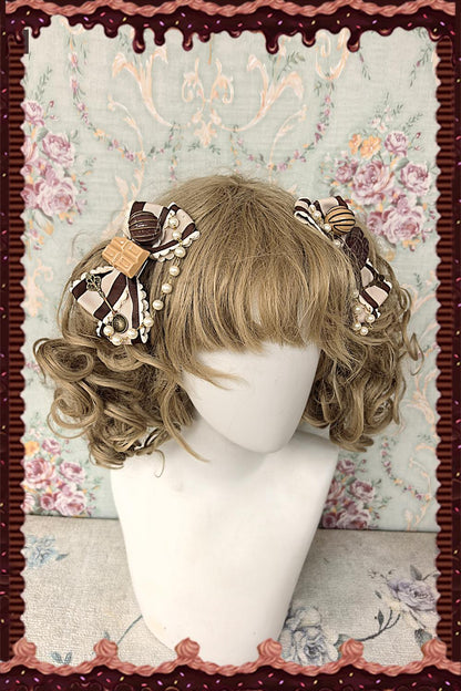 Infanta - Chocolate Carousel - Kawaii Lolita Salopette Dress Set