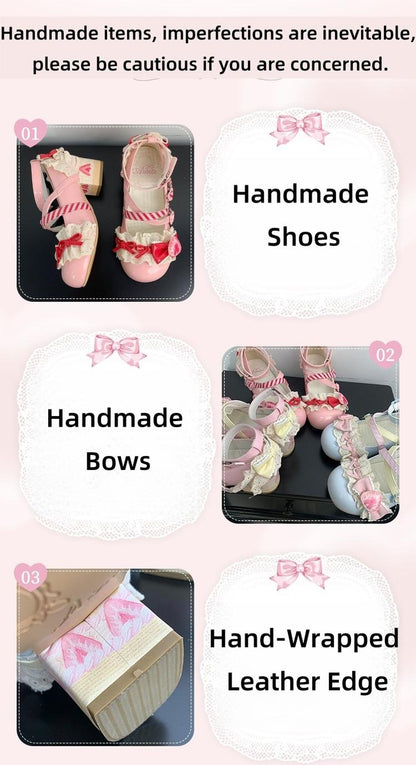 Aimee - Strawberry Limited 2.0 - Sweet Lolita Mary Jane Heel Shoes