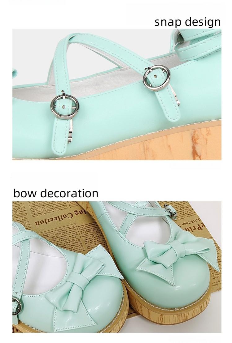 Angelic Imprint - Mid Heel Sweet Lolita Platform Shoes