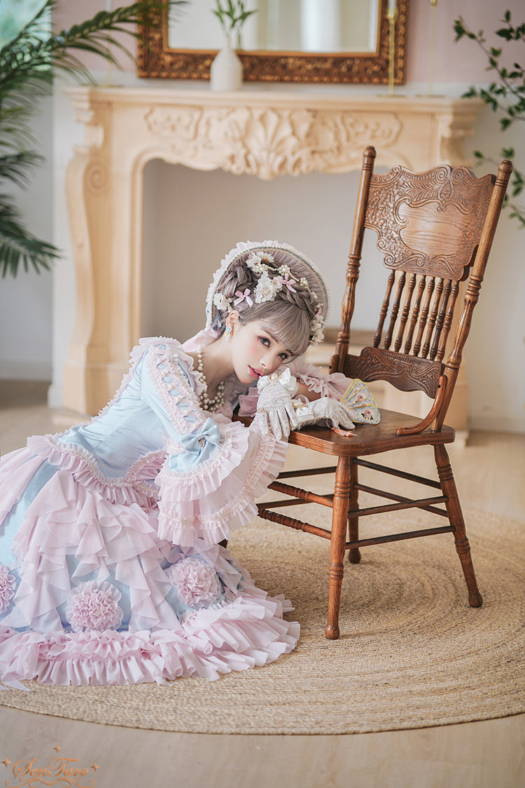 Sentaro - Snow Ear - Rococo Lolita OP Tea Party Dress