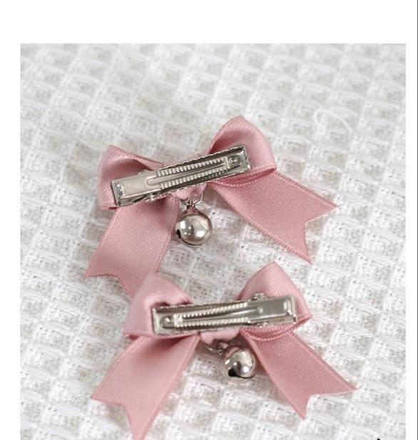Xiaogui - Sweet Japan Fashion Lolita Bell Bow Clip