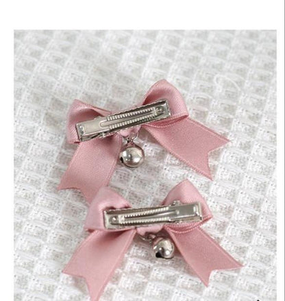 Xiaogui - Sweet Japan Fashion Lolita Bell Bow Clip