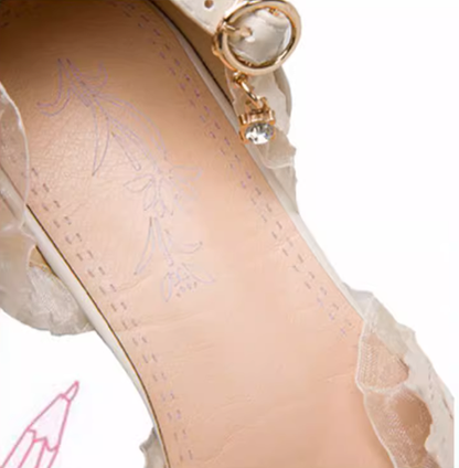 Yana - Sweet Lolita Shoes Round Toe Students Chunky Heel