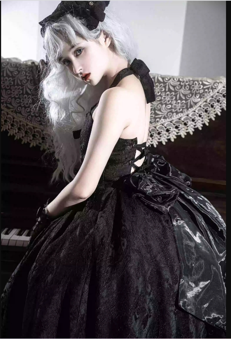 Strawberry Duck - Gothic Lolita Dress White Lolita JSK