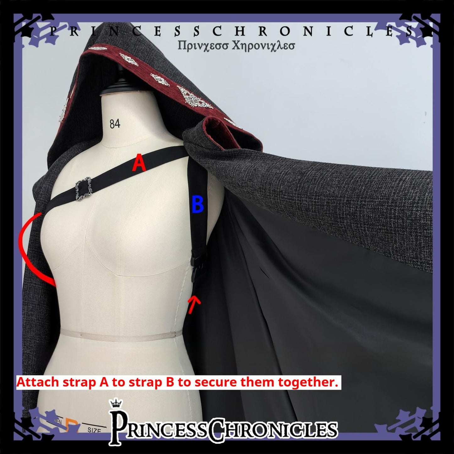 Princess Chronicles - Divine Covenant - Retro Ouji Lolita Pants Suit Male Lolita Long Cape