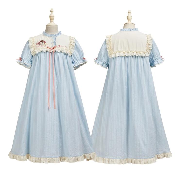 Summer Fairy - IP Collab Kawaii Lolita Dresses OP Home Wear Salopette Cardigan SK