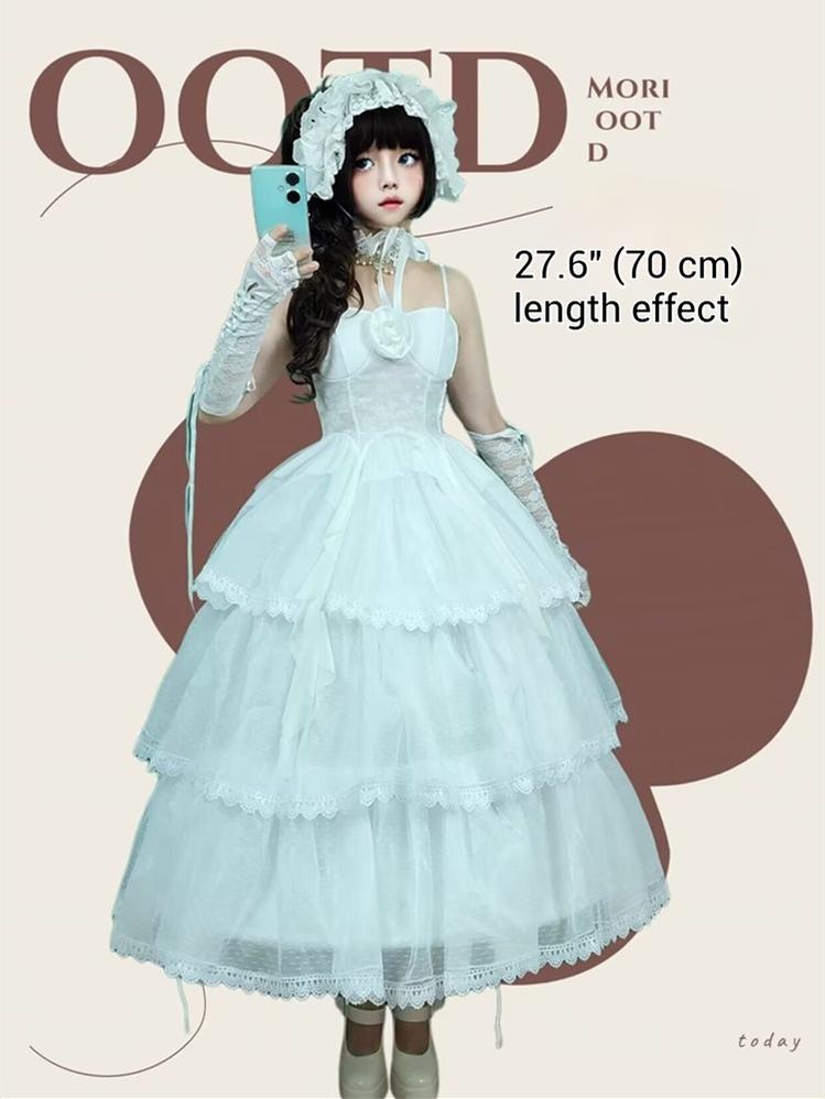 Teddy Bear - 27.6 (70 CM) Adjustable Wedding Lolita Petticoat"