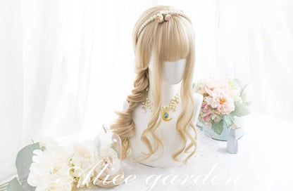 Alicegarden - Kawaii Casual Lolita Blonde Curly Wig