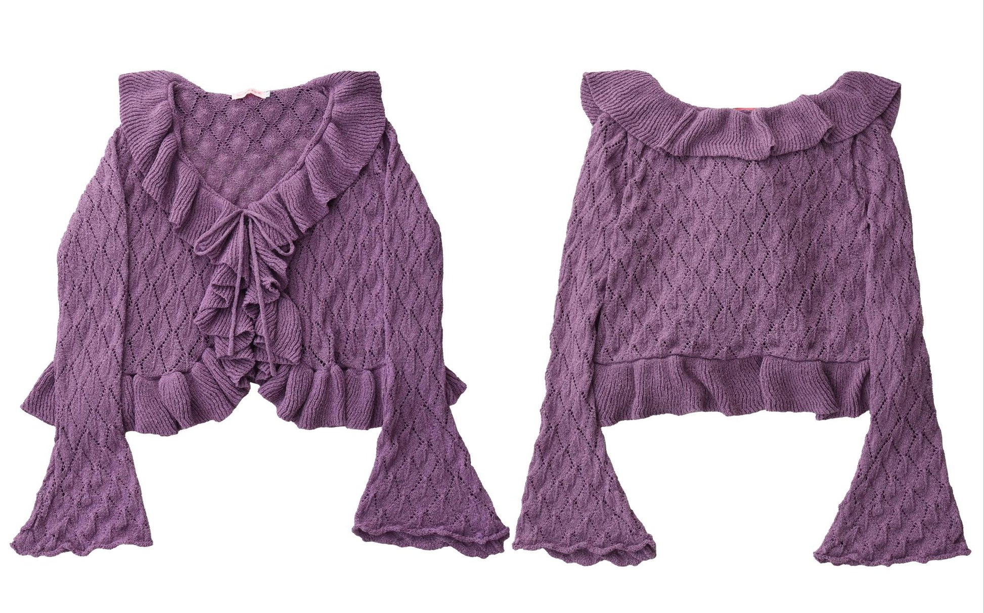 MIST - Sunset Bouquet - Elegant Lolita Cardigan, Flounce Hem