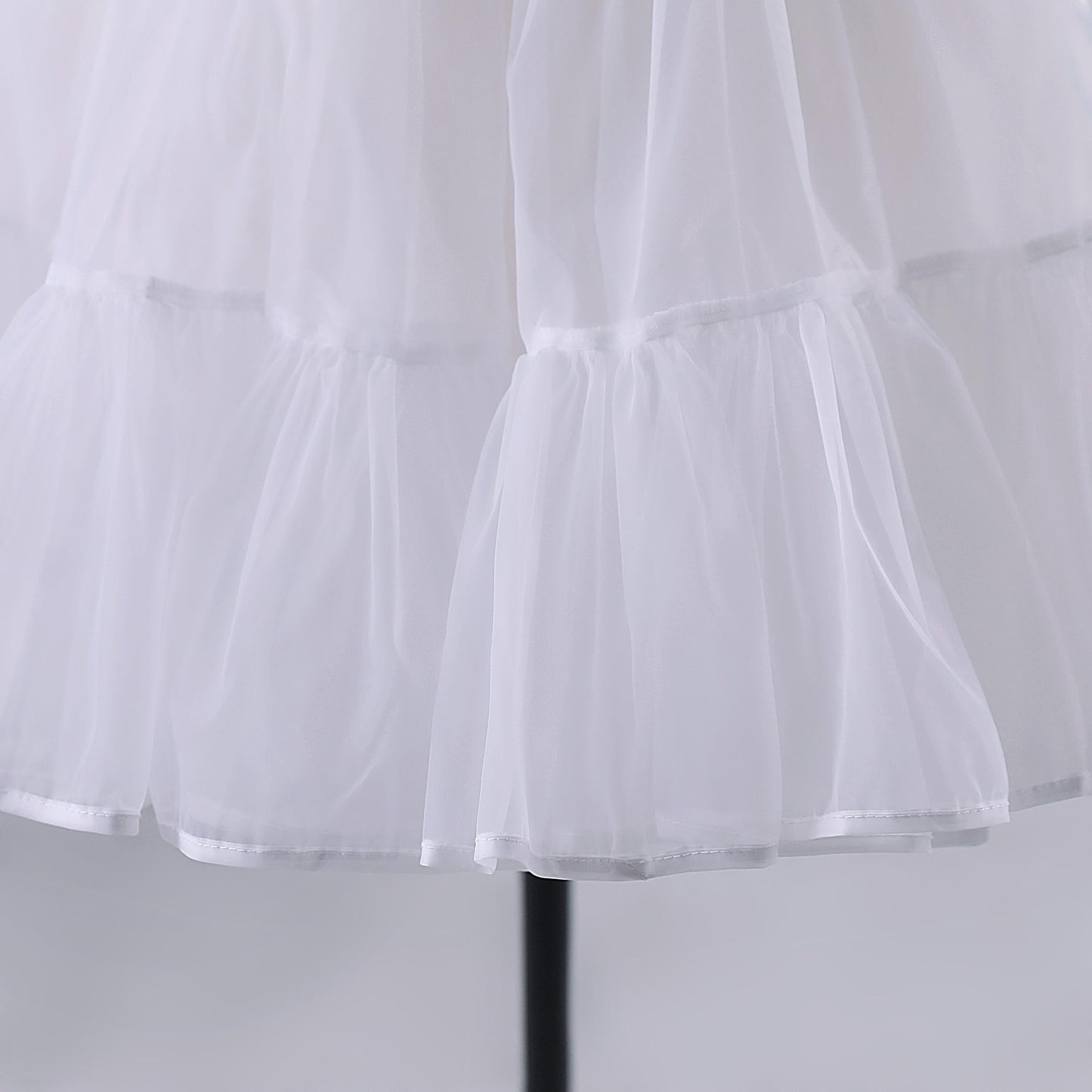 Noloria by 42Lolita -Upgraded 17.7 (45 cm) Organza Lolita Puffy Petticoat"
