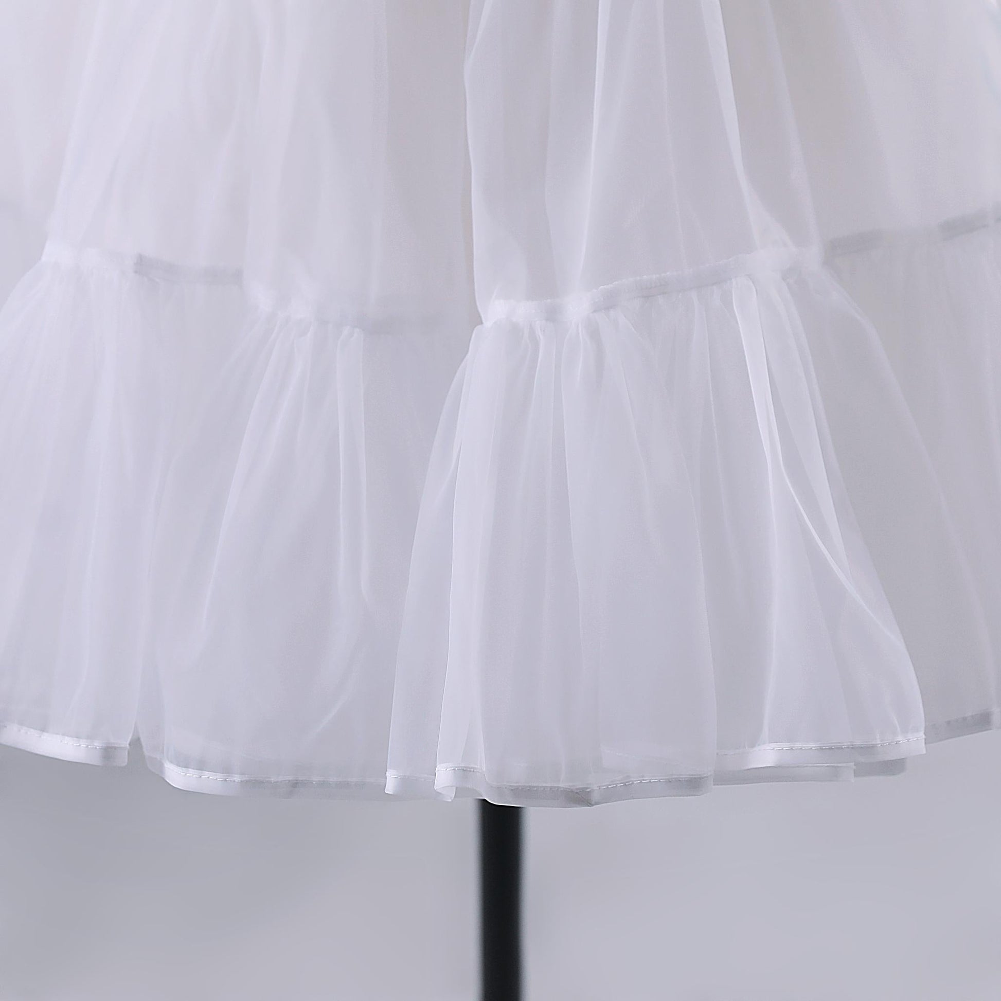 Noloria by 42Lolita -Upgraded 17.7 (45 cm) Organza Lolita Puffy Petticoat"