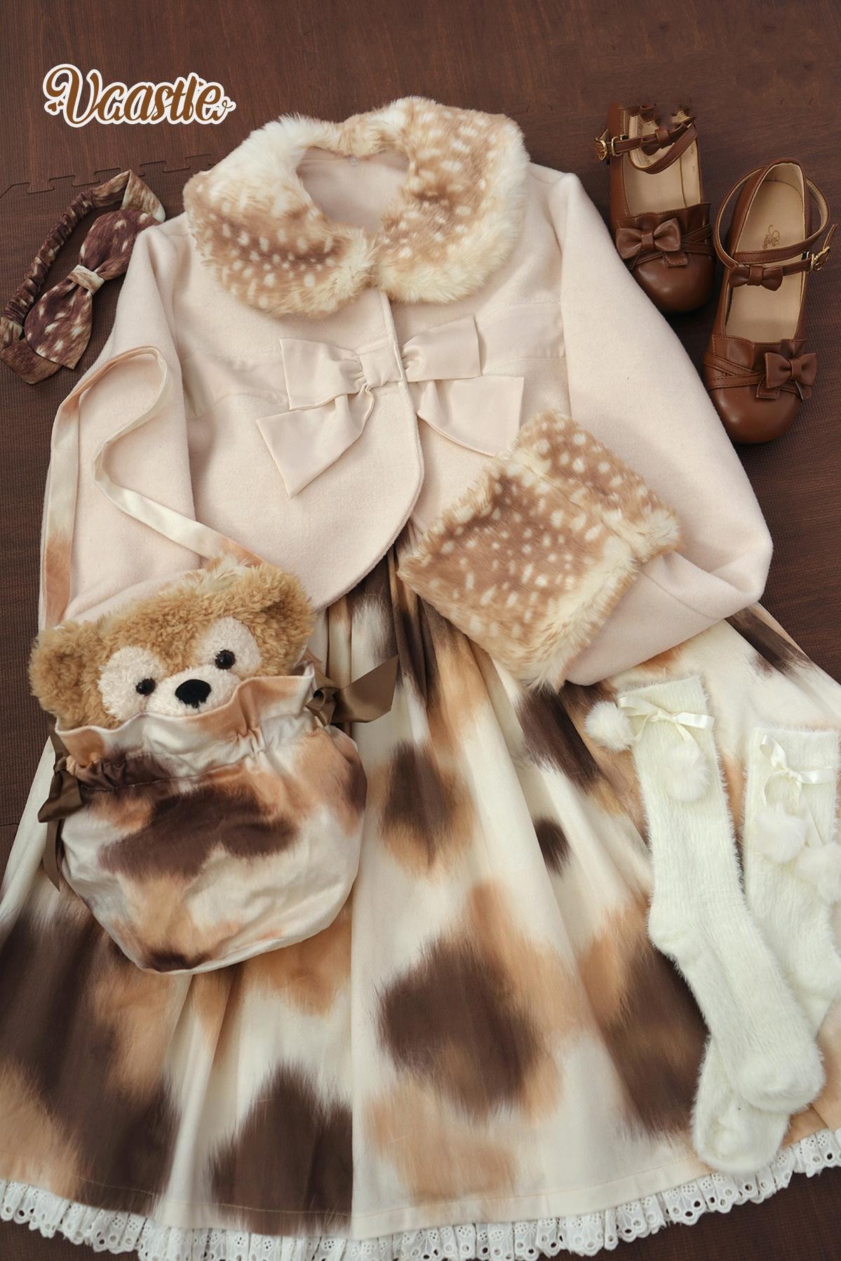 Vcastle - Winter Lolita Coat Short Wool Coat